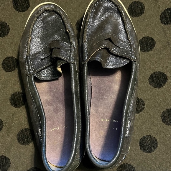 Cole Haan Nantucket Loafer Midnight Shimmer - size 7 - Picture 3 of 4